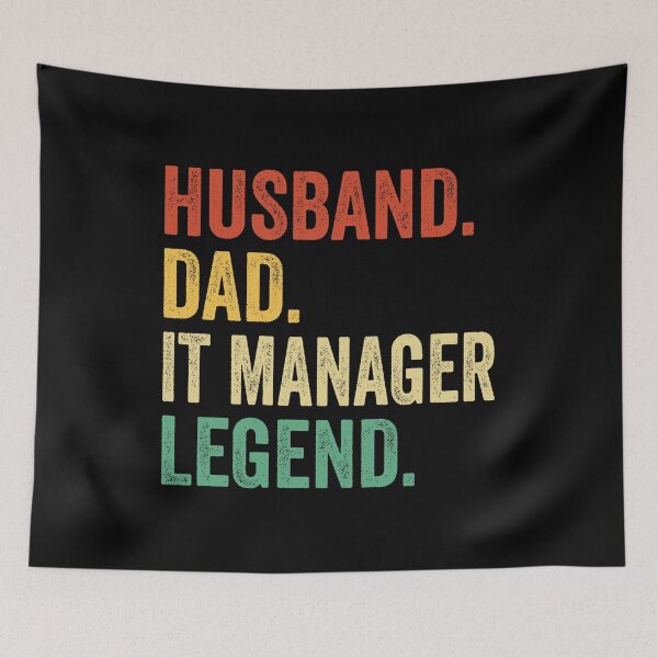 Item preview, Husband Dad IT manager Legend Shirt, Father's Day IT manager Gift, IT manager Dad Shirt For Husband, IT manager Gift For Him designed and sold by Dogs Geeky⭐⭐⭐⭐⭐.