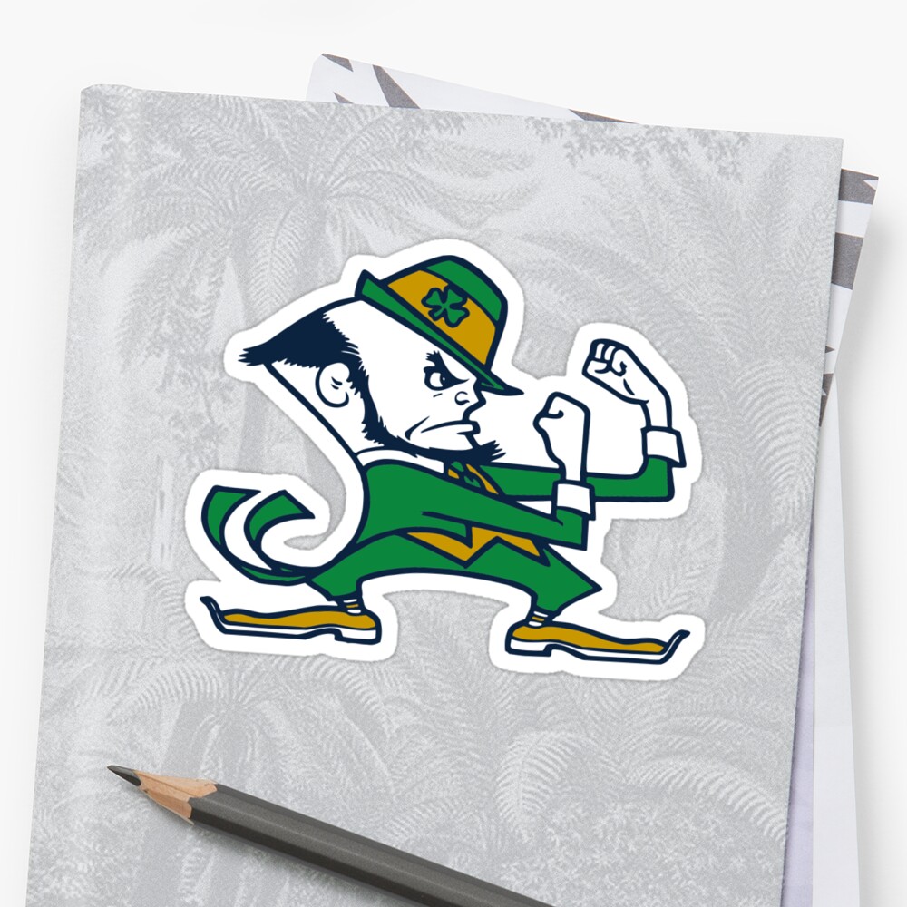 "Notre Dame" Sticker by DaleYeah88 | Redbubble