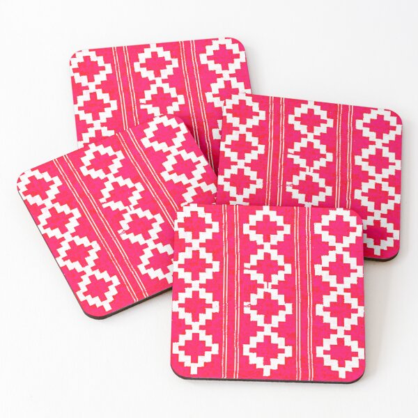 Item preview, Mapuche red poncho textile designed and sold by mamamuralista.
