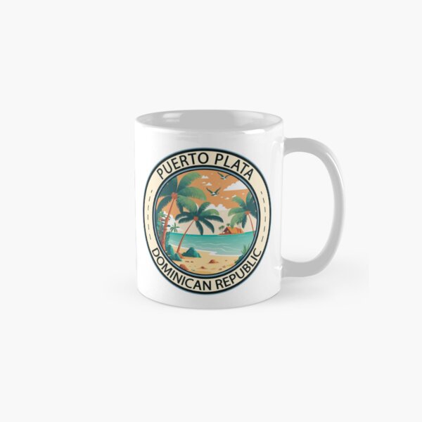 Item preview, Puerto Plata Dominican Republic Hut Badge designed and sold by KrisSidDesigns.