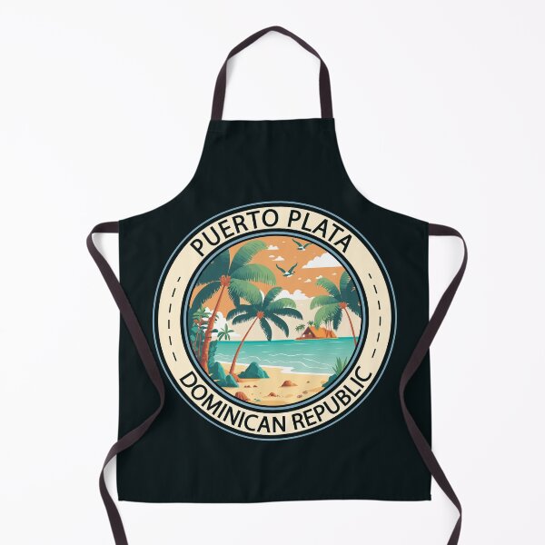 Item preview, Puerto Plata Dominican Republic Hut Badge designed and sold by KrisSidDesigns.