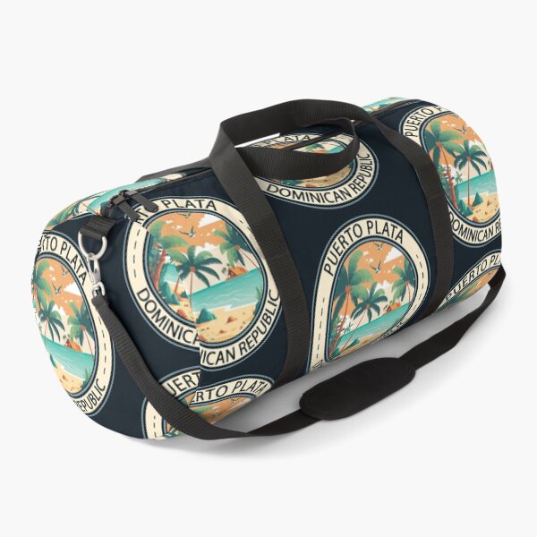 Item preview, Puerto Plata Dominican Republic Hut Badge designed and sold by KrisSidDesigns.