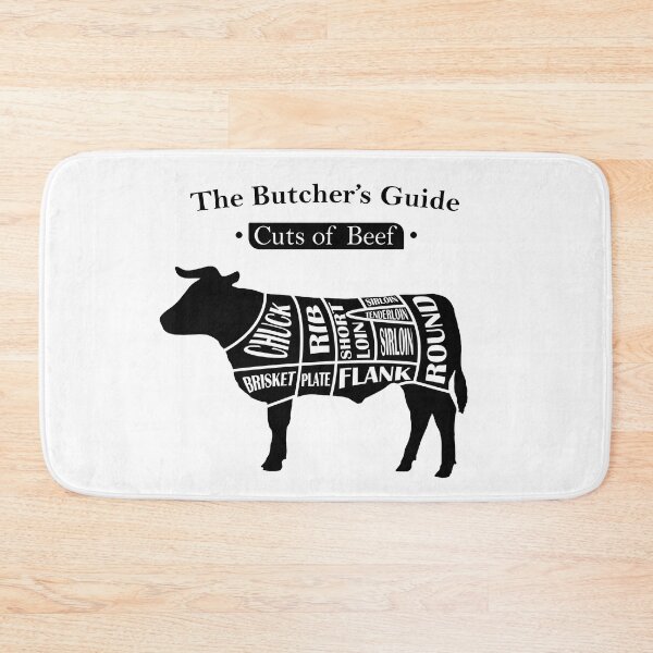 Item preview, Cuts of Beef designed and sold by CritterSticker.