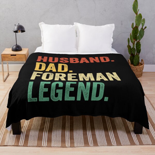 Item preview, Husband Dad foreman Legend, foreman Dad Tee for Husband, foreman Dad Father's Day Gift, foreman Dad Gift for Him designed and sold by Dogs Geeky⭐⭐⭐⭐⭐.