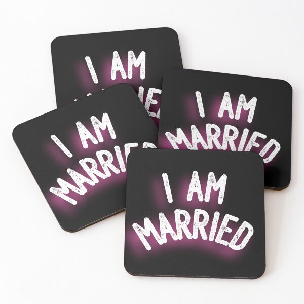 Item preview, I AM MARRIED (Motivation Design) designed and sold by LEOEXPRESS.