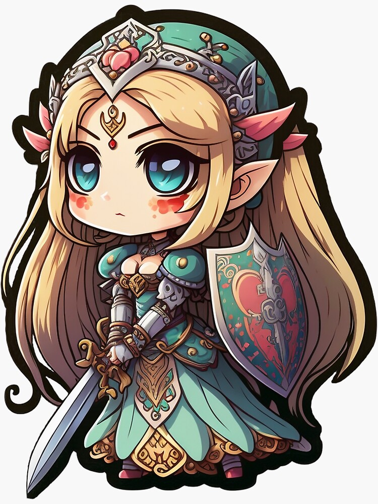 Chibi Elf Anime Portrait Pack by Straw Lion