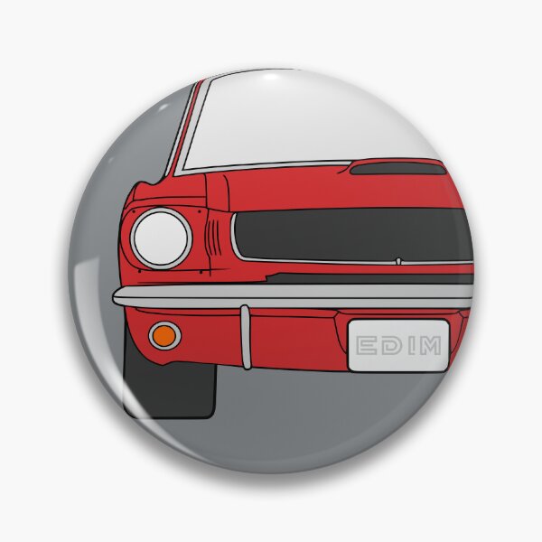Item preview, Ford Mustang Shelby GT350 Flying Mustang rangoon red color designed and sold by EdimDesign.