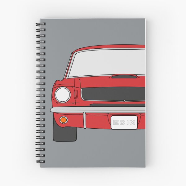 Item preview, Ford Mustang Shelby GT350 Flying Mustang rangoon red color designed and sold by EdimDesign.