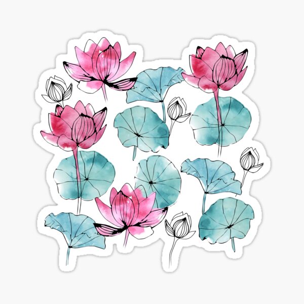 Item preview, Waterlily buds designed and sold by adenaJ.