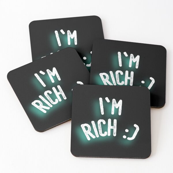 Item preview, I'm RICH :) (Motivation Design) designed and sold by LEOEXPRESS.