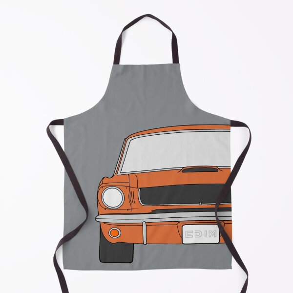 Item preview, Ford Mustang Shelby GT350 Flying Mustang orange color designed and sold by EdimDesign.