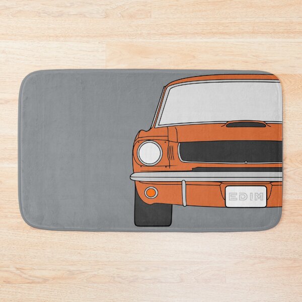Item preview, Ford Mustang Shelby GT350 Flying Mustang orange color designed and sold by EdimDesign.