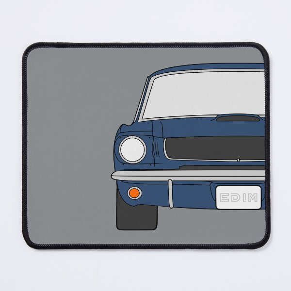 Item preview, Ford Mustang Shelby GT350 Flying Mustang guardsman blue color designed and sold by EdimDesign.