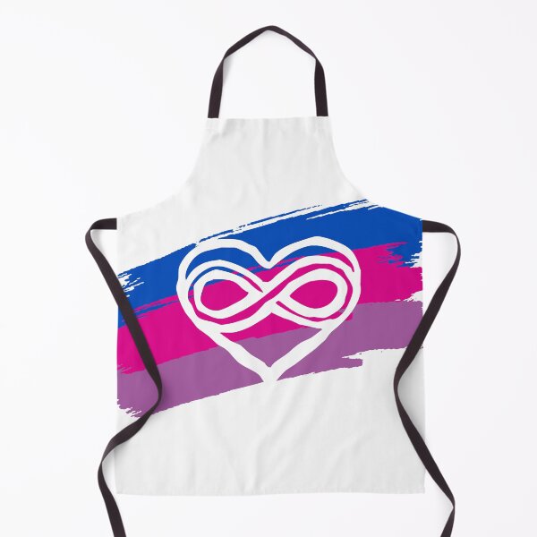 Item preview, Bi poly heart - pride flag - LGBTQ love designed and sold by PraetorianX.