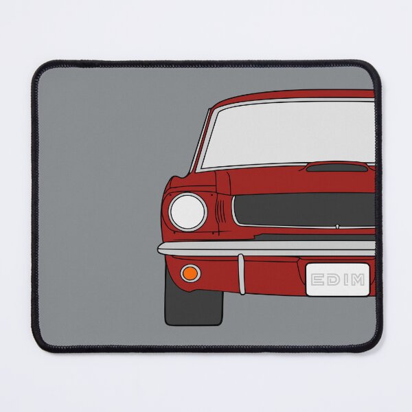 Item preview, Ford Mustang Shelby GT350 Flying Mustang dark red color designed and sold by EdimDesign.