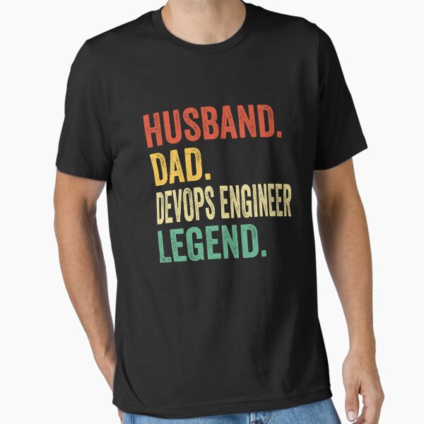 Item preview, Husband Dad Devops engineer Legend Shirt, Father's Day Devops engineer Gift, Devops engineer Dad Shirt For Husband, Devops engineer Gift For Him designed and sold by Dogs Geeky⭐⭐⭐⭐⭐.
