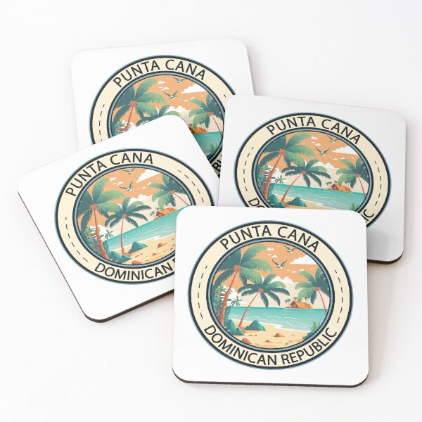 Item preview, Punta Cana Dominican Republic Hut Badge designed and sold by KrisSidDesigns.