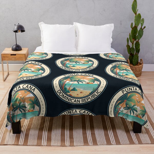 Item preview, Punta Cana Dominican Republic Hut Badge designed and sold by KrisSidDesigns.