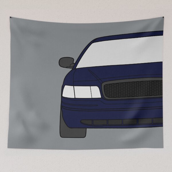 Item preview, Ford Crown Victoria Police Interceptor blue color designed and sold by EdimDesign.