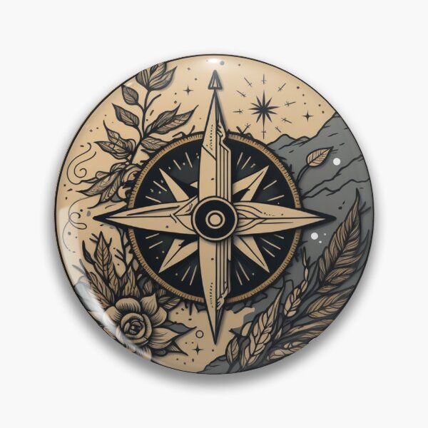 Item preview, Compass Design designed and sold by pathsofmeaning.