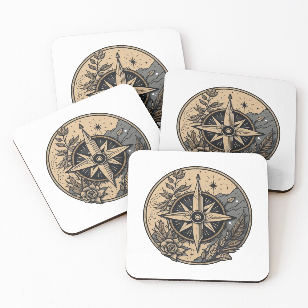 Item preview, Coasters (Set of 4) designed and sold by pathsofmeaning.