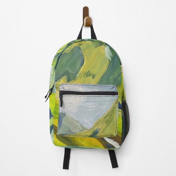 Item preview, Landscape painting "Distant Lands" designed and sold by ThatTrantGuy.