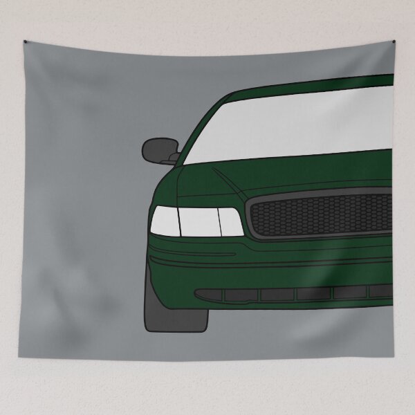 Item preview, Ford Crown Victoria Police Interceptor green color designed and sold by EdimDesign.