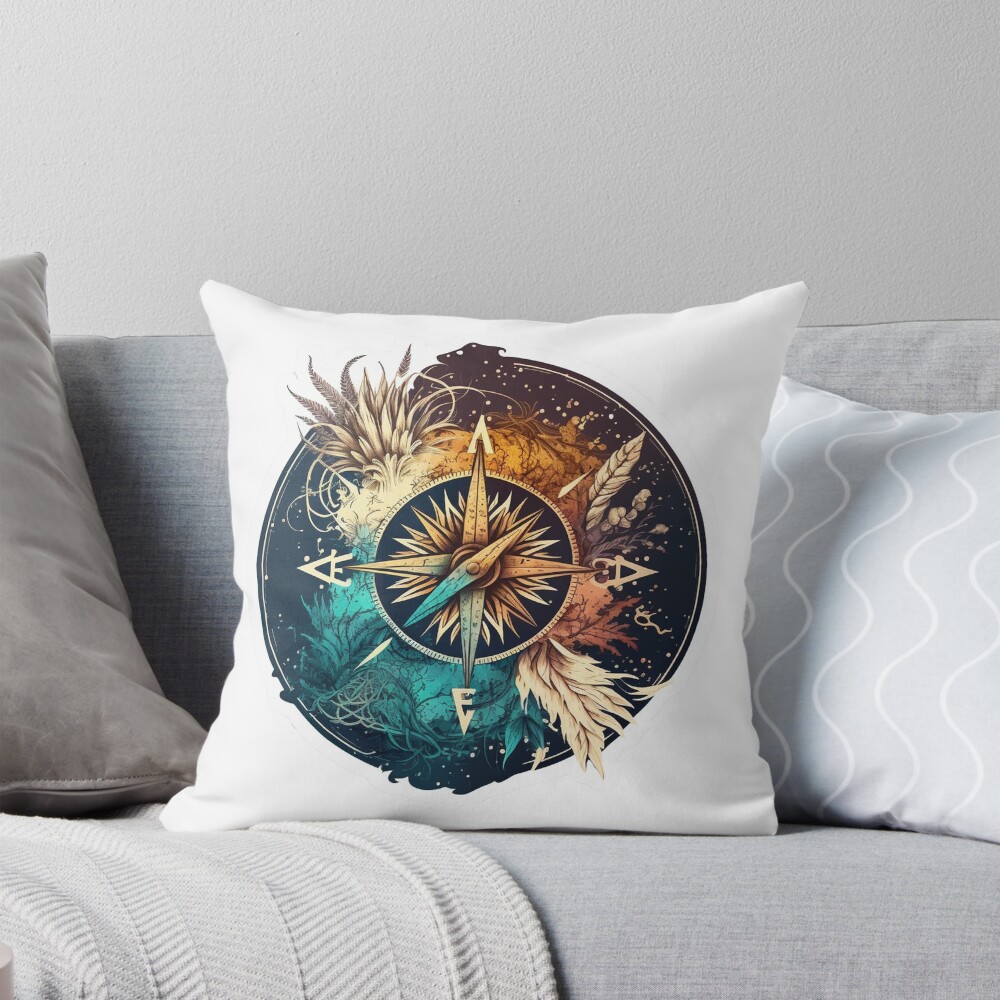 Item preview, Throw Pillow designed and sold by pathsofmeaning.