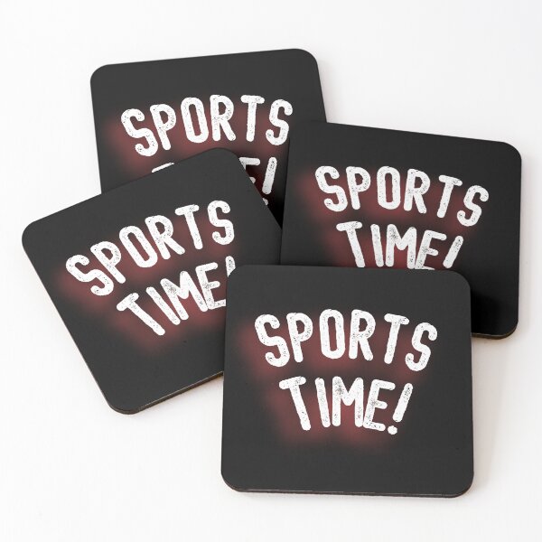 Item preview, Sports Time! Lettering Red Color (Motivation Design) designed and sold by LEOEXPRESS.