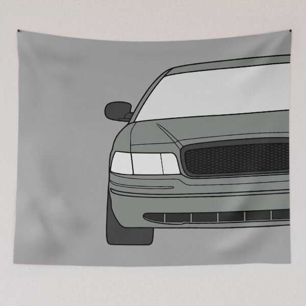 Item preview, Ford Crown Victoria Police Interceptor spruce green color designed and sold by EdimDesign.