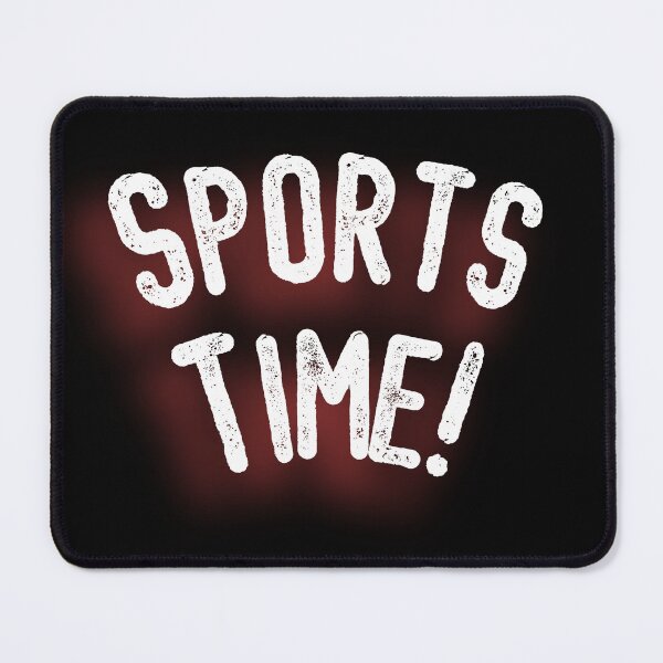 Item preview, Sports Time! Lettering Red Color (Motivation Design) designed and sold by LEOEXPRESS.