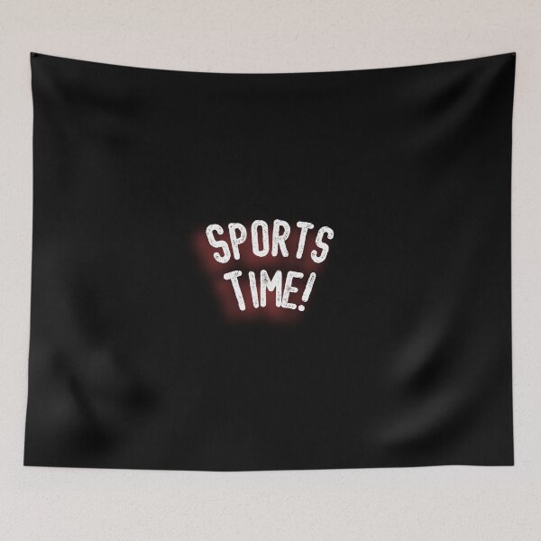 Item preview, Sports Time! Lettering Red Color (Motivation Design) designed and sold by LEOEXPRESS.