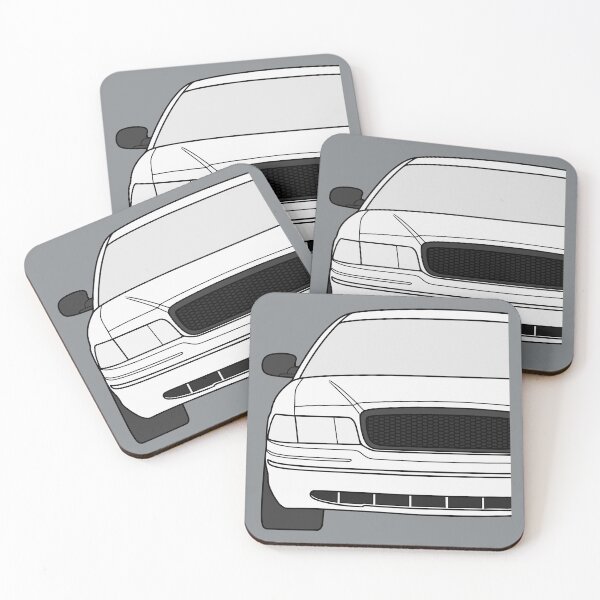 Item preview, Ford Crown Victoria Police Interceptor white color designed and sold by EdimDesign.