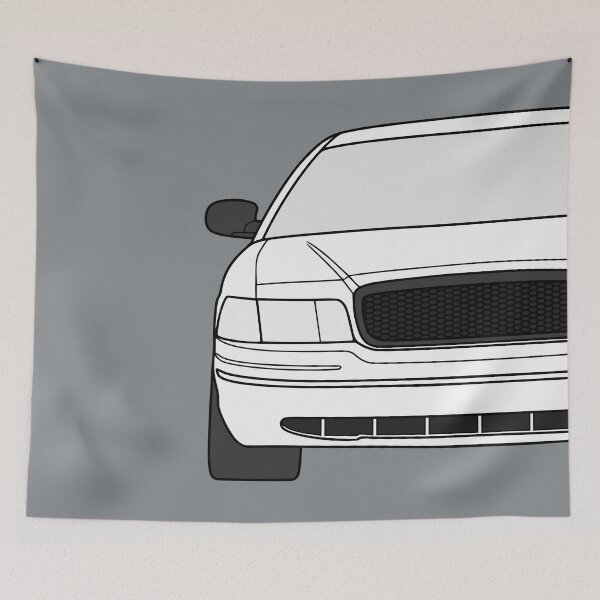 Item preview, Ford Crown Victoria Police Interceptor white color designed and sold by EdimDesign.
