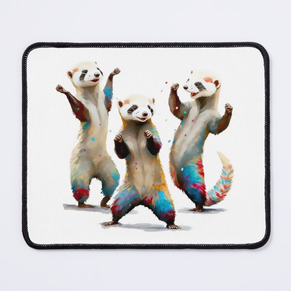 Item preview, Cute Dancing Ferrets, Just Dance! designed and sold by Orianah.
