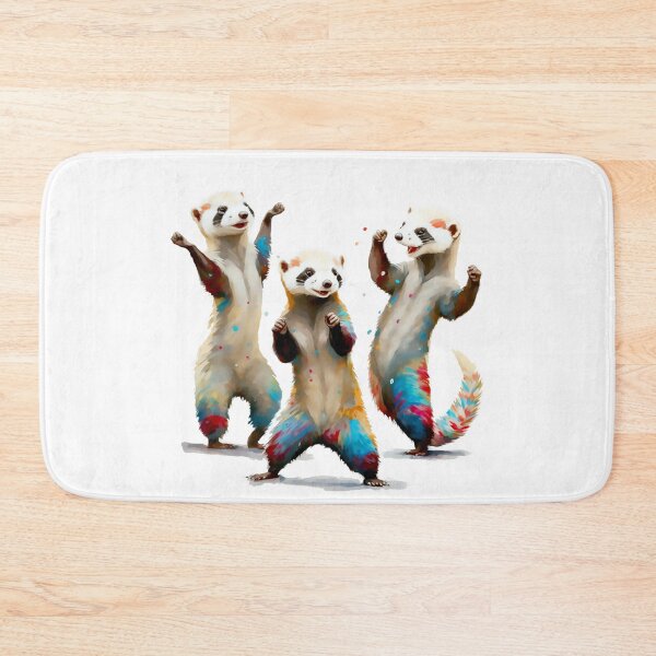Item preview, Cute Dancing Ferrets, Just Dance! designed and sold by Orianah.