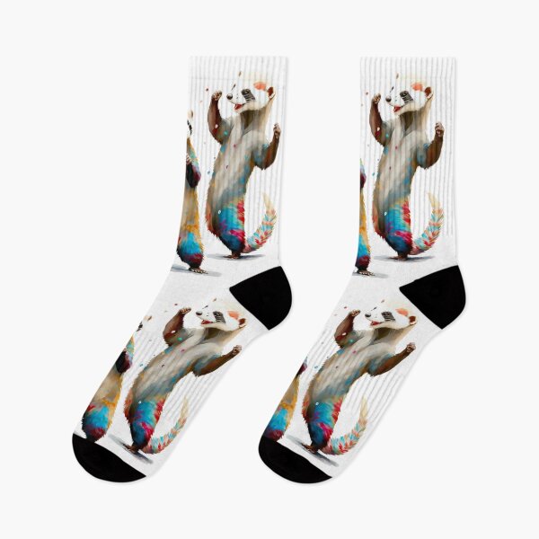 Item preview, Cute Dancing Ferrets, Just Dance! designed and sold by Orianah.