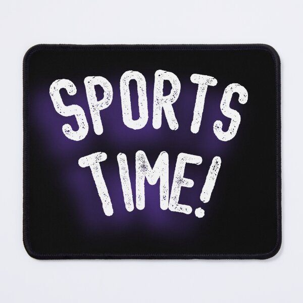Item preview, Sports Time! Lettering Purple Color (Motivation Design) designed and sold by LEOEXPRESS.