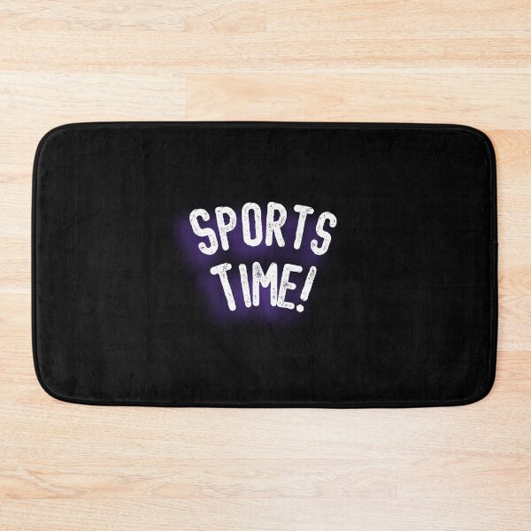 Item preview, Sports Time! Lettering Purple Color (Motivation Design) designed and sold by LEOEXPRESS.