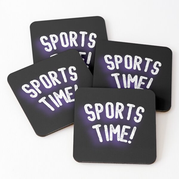 Item preview, Sports Time! Lettering Purple Color (Motivation Design) designed and sold by LEOEXPRESS.