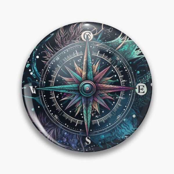 Item preview, Travel Compass Design designed and sold by pathsofmeaning.