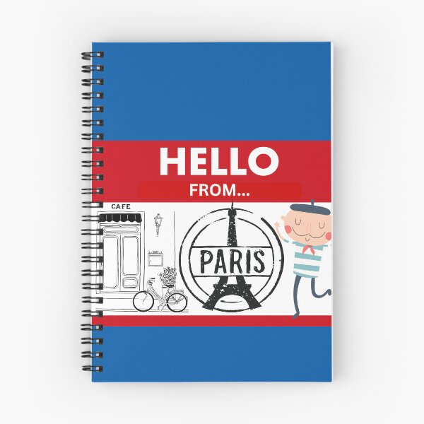 Item preview, Hello from Paris France 01 designed and sold by shopitravel.