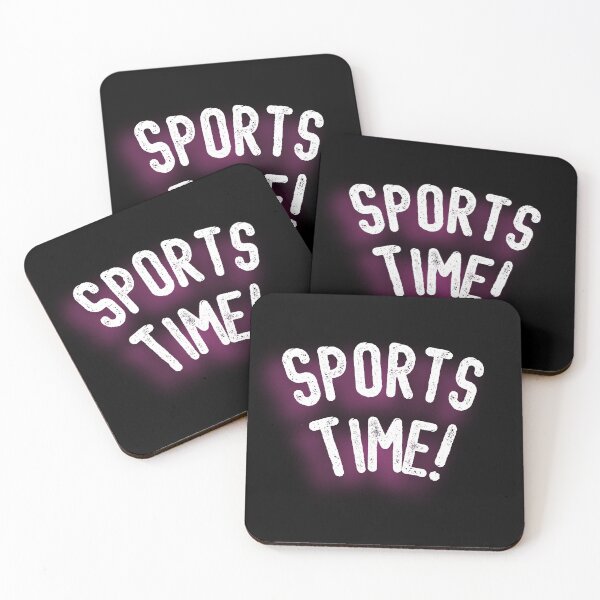 Item preview, Sports Time! Lettering Pink Color (Motivation Design) designed and sold by LEOEXPRESS.