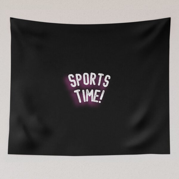 Item preview, Sports Time! Lettering Pink Color (Motivation Design) designed and sold by LEOEXPRESS.