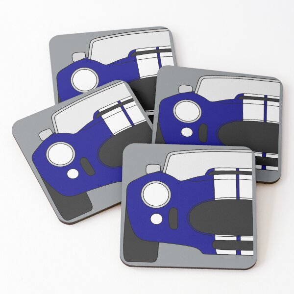 Item preview, AC Cobra 427 Shelby Cobra blue white stripes designed and sold by EdimDesign.