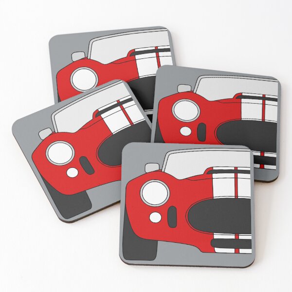 Item preview, AC Cobra 427 Shelby Cobra red white stripes designed and sold by EdimDesign.