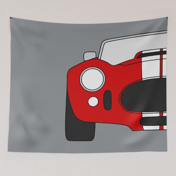 Item preview, AC Cobra 427 Shelby Cobra red white stripes designed and sold by EdimDesign.