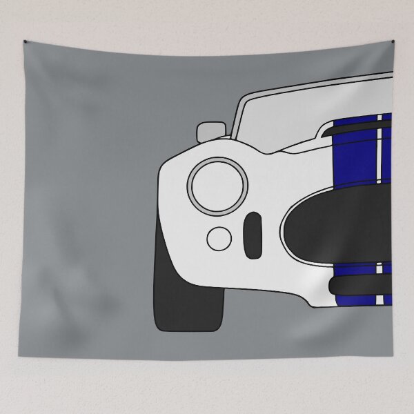 Item preview, AC Cobra 427 Shelby Cobra white blue stripes color designed and sold by EdimDesign.