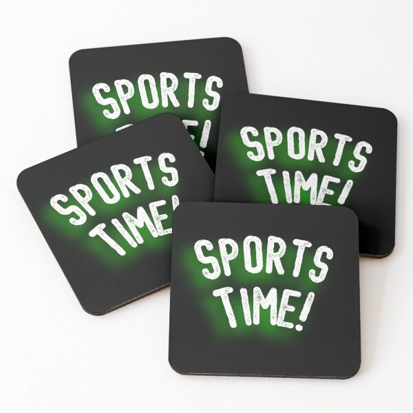 Item preview, Sports Time! Lettering Green Color (Motivation Design) designed and sold by LEOEXPRESS.