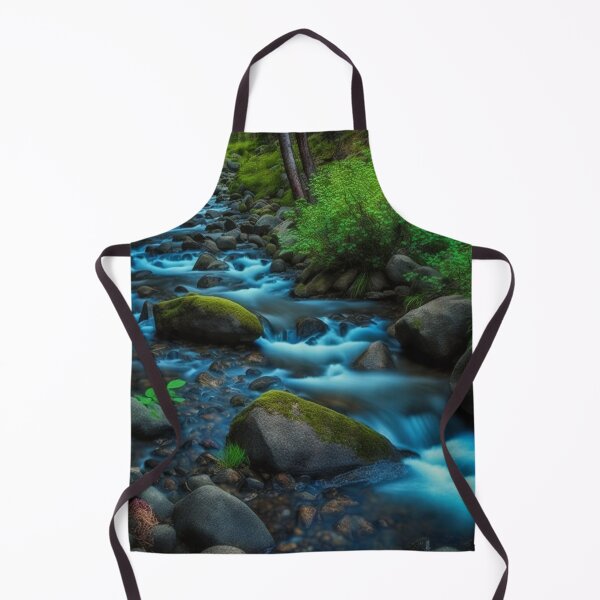 Item preview, Lush, Beautiful Mountain Stream designed and sold by UbeeU-Pixels.